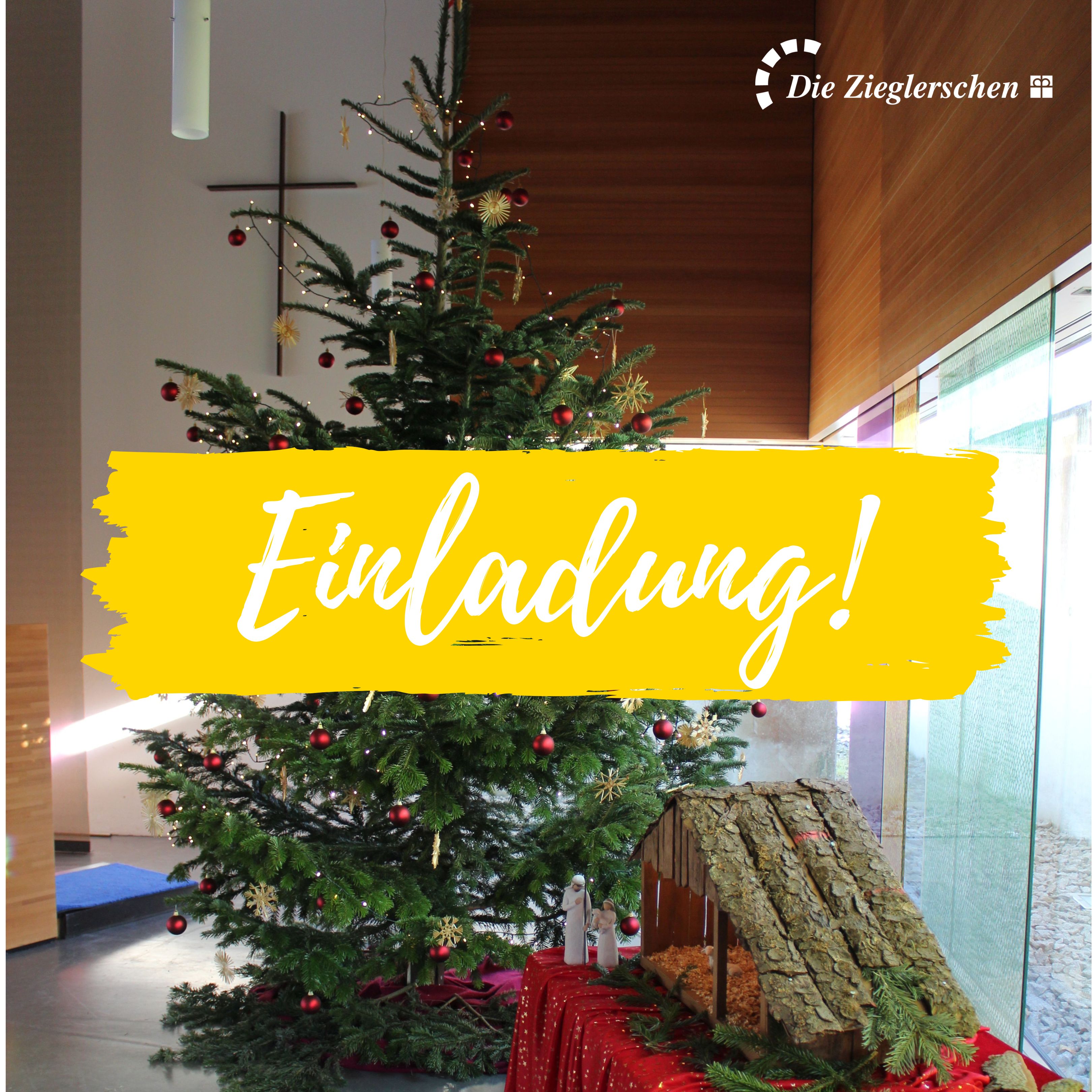 Herzliche Einladung zur Weihnachtsfeier in der Fachklinik Ringgenhof